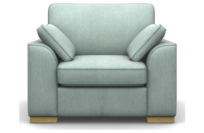 Heart of House Lincoln Fabric Chair - Blue